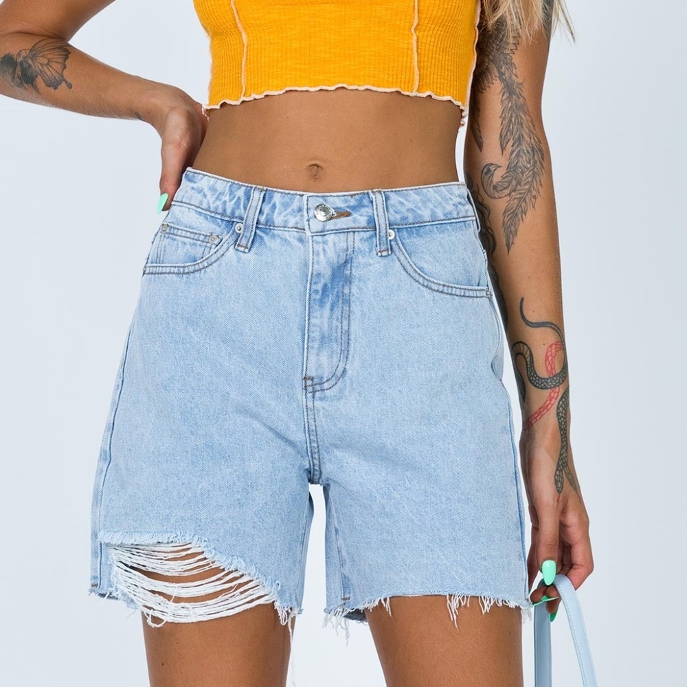 Princess Polly Maggie Denim Shorts